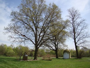 Der Ostpunkt zwischen Deschka und Zentendorf
